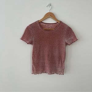 American Eagle Cropped Tee
